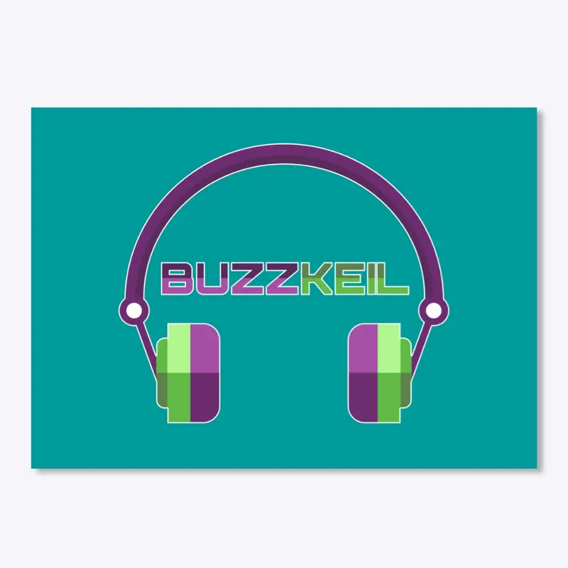 BUZZKEIL Logo Sticker